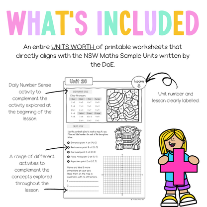 Stage 3 Year A NSW Maths Worksheets Unit 20