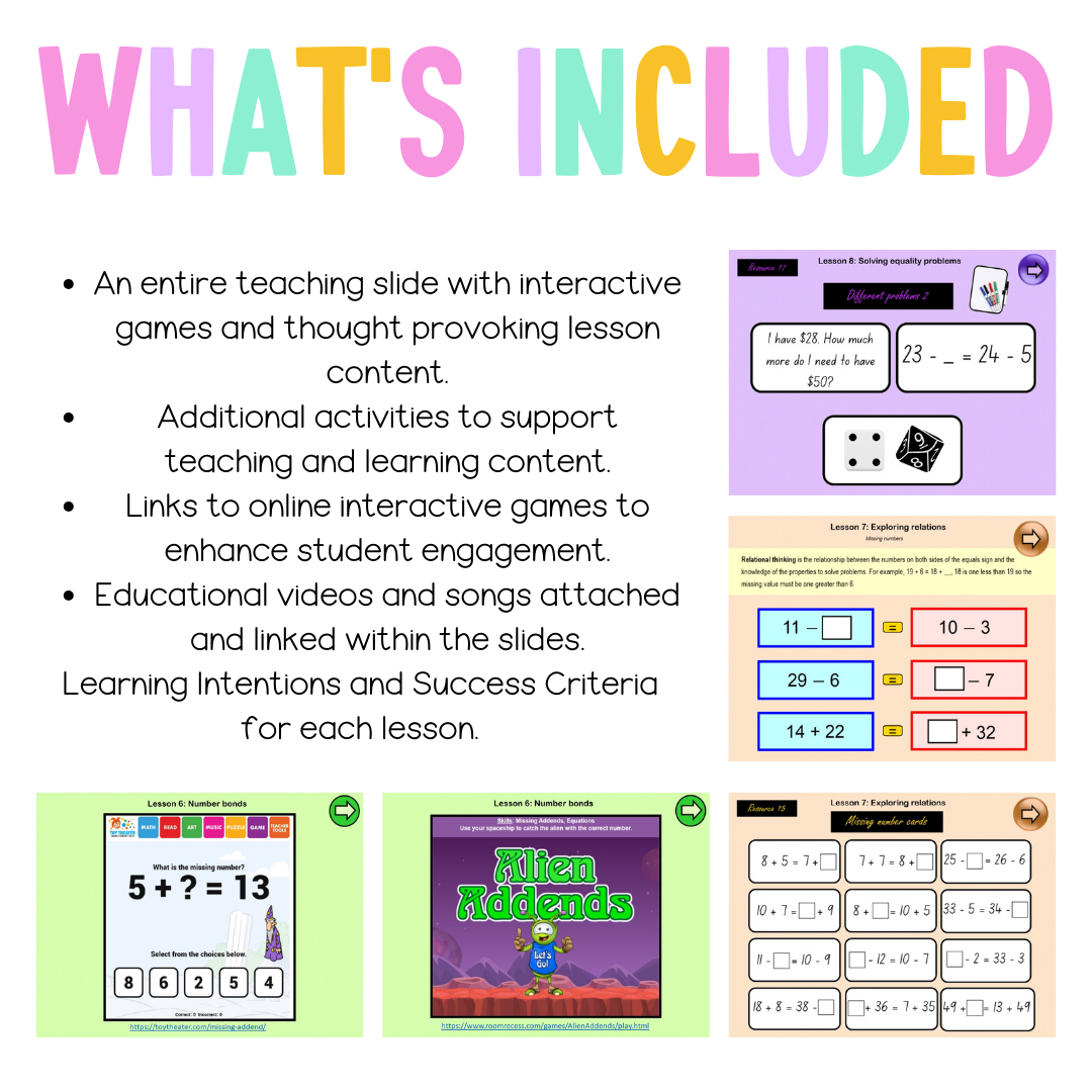 Stage 1 Year B Unit 26 Maths Teaching Slides