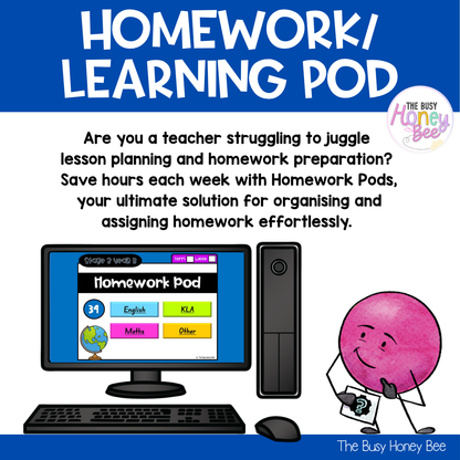 Stage 3 Year B Homework/Learning Pod 34