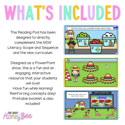 Stage 1 Year A - Year 1 Reading Pod 12 - er, ir, ur