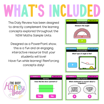 Stage 3 Year A Australian | NSW Math Daily Review | Warm-Up Unit 19