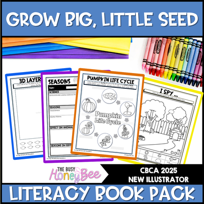 Grow Big, Little Seed, Sarah Capon - CBCA 2025 - Literacy Book Pack