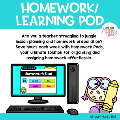 Stage 1 Year B Homework/Learning Pod 38
