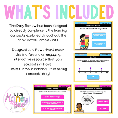 Stage 2 Year B Australian | NSW Math Daily Review | Warm-Up Unit 25