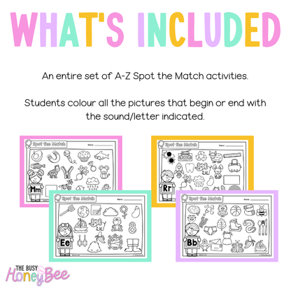 Spot the Match: Beginning Sounds