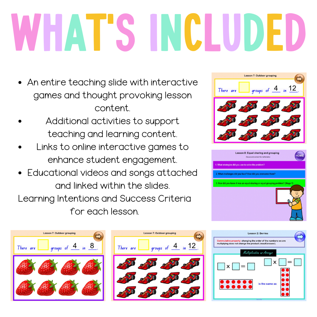 Multi Age Year B Unit 13 Maths Teaching Slides