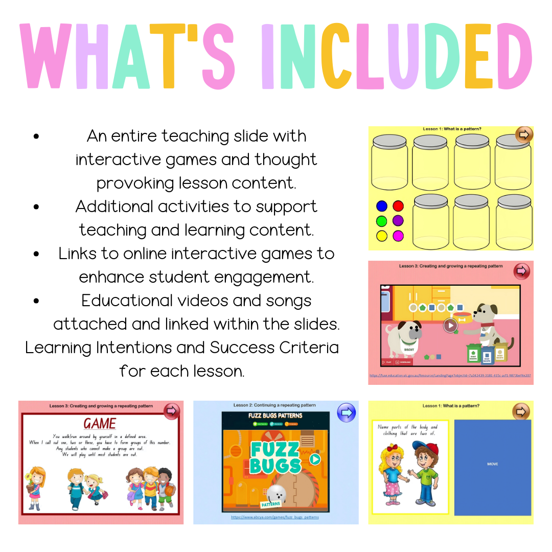 Early Stage 1 Unit 2 NSW Maths Teaching Slides