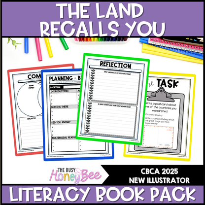 The Land Recalls You, David Cragg & Noni Cragg - CBCA 2025 - Literacy Book Pack