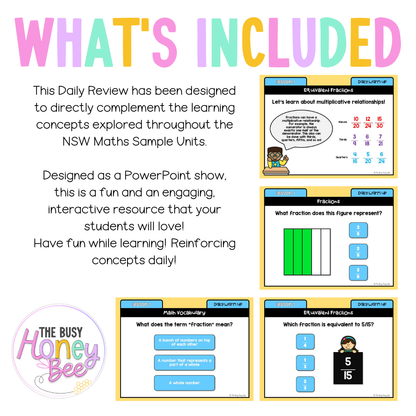 Stage 2 Year B Australian | NSW Math Daily Review | Warm-Up Unit 24