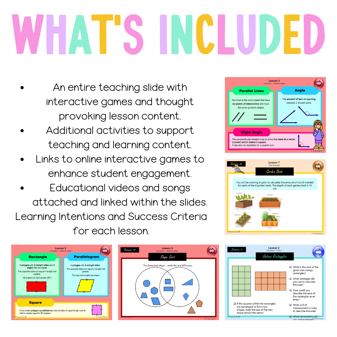 Multi Age 3-6 Year B Unit 17 Maths Teaching Slides