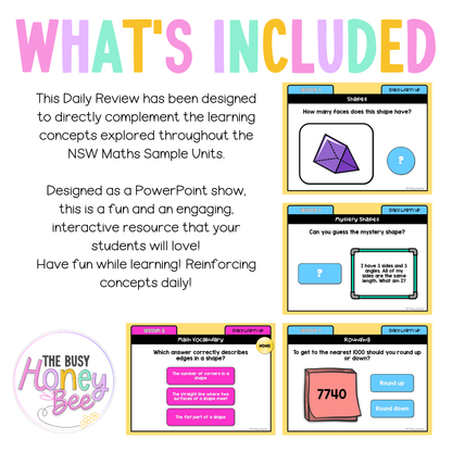 Stage 2 Year B Australian | NSW Math Daily Review | Warm-Up Unit 29
