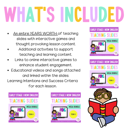 Early Stage 1 Ultimate English Teaching Slides Mega Bundle