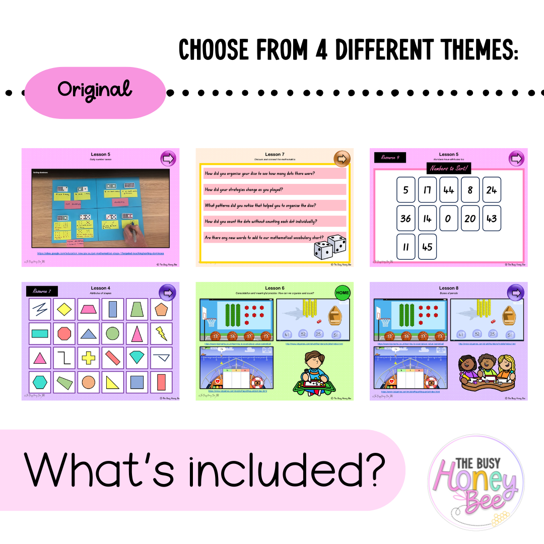 Stage 1 Year A Term 1 Maths Mega Bundle
