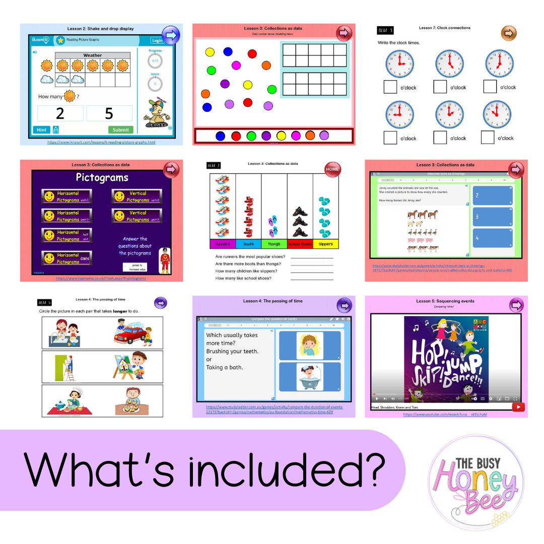 Early Stage 1 Unit 7 Maths Teaching Slides