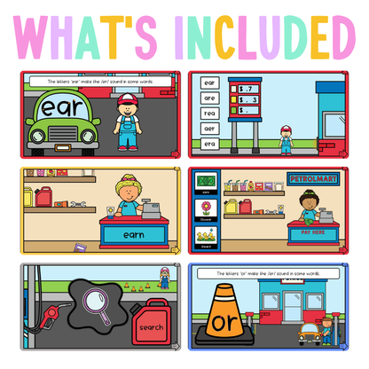 Stage 1 Year A - Year 1 Reading Pod 13 - ear and or make /er/