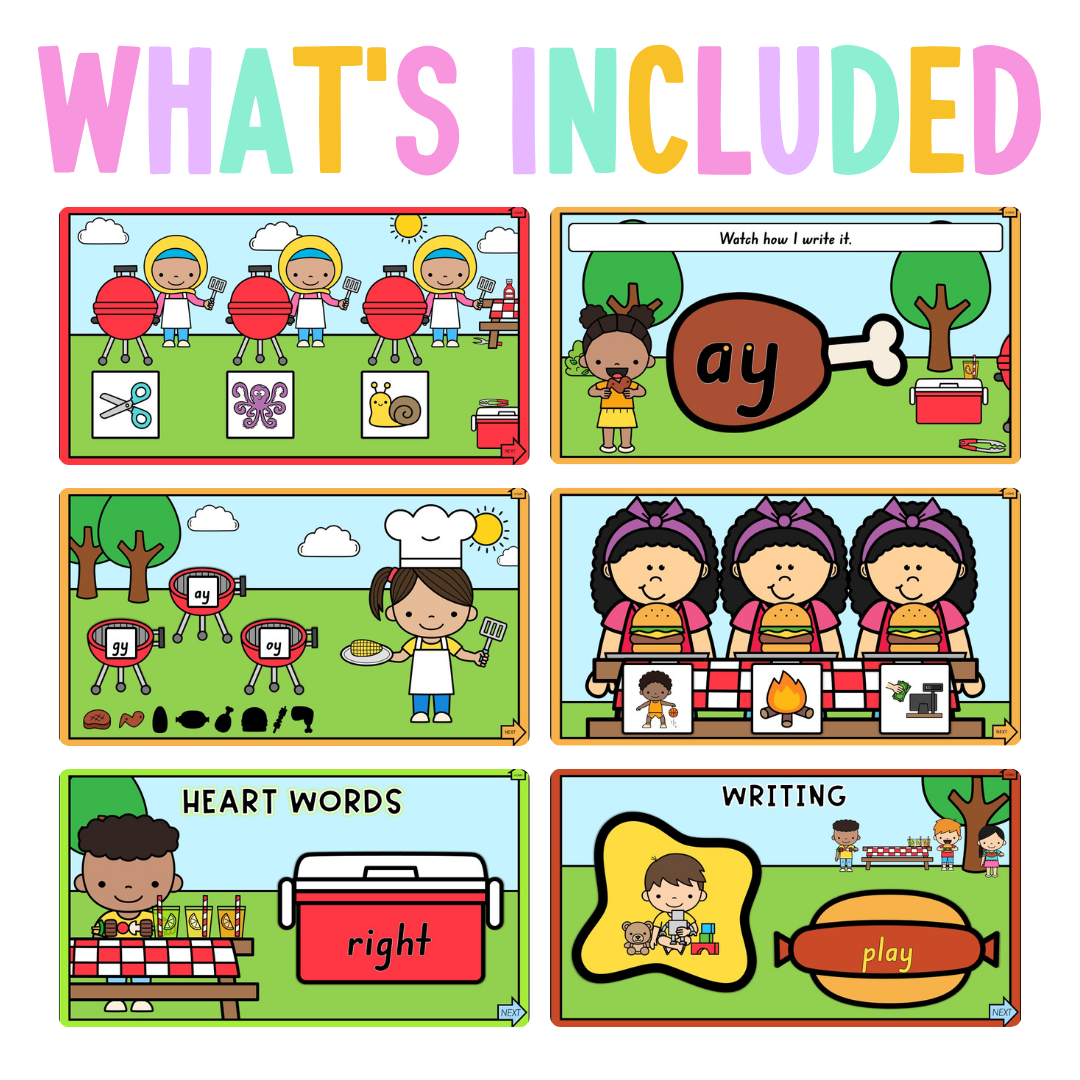 Early Stage 1 Reading Pod 17 - ai, ay