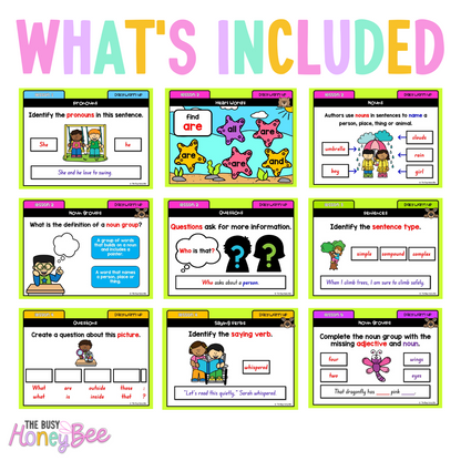 Multi Age K-2 Yr B Australian | NSW English Daily Review Term 2 Mega Bundle