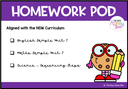 Early Stage 1 Homework/Learning Pod 7