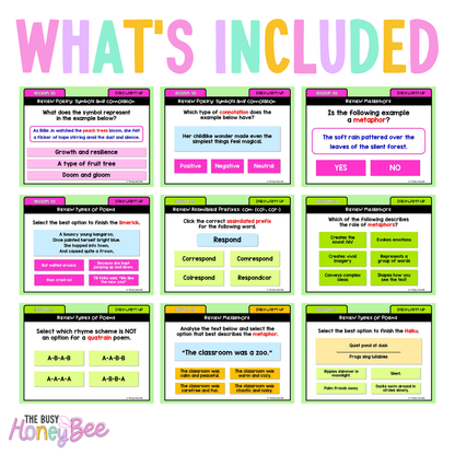 Stage 3 Year A Australian | NSW English Daily Review | Warm-Up Unit 4 Bundle