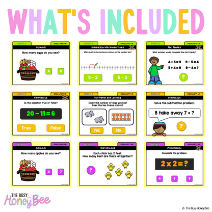 Multi Age K-2 Year A Ultimate Math Australian | NSW Math Daily Review | Warm-Up Mega Bundle