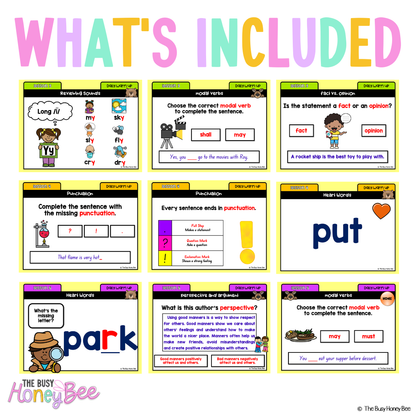 Multi Age K-2 Year A Australian | NSW English Daily Review | Warm-Up Term 3 Mega Bundle