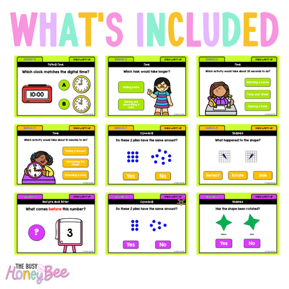 Multi Age K-2 Year B Ultimate Math Australian | NSW Math Daily Review | Warm-Up Mega Bundle