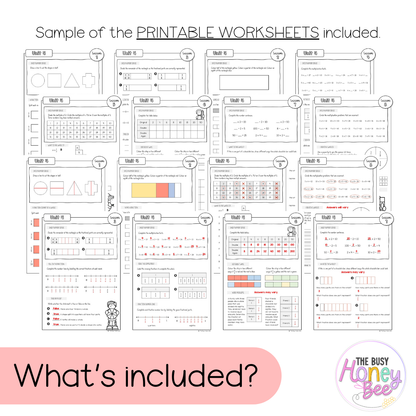 Stage 2 Year A NSW Maths Worksheets Unit 4