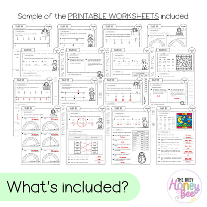 Stage 3 Year A NSW Maths Worksheets Unit 10