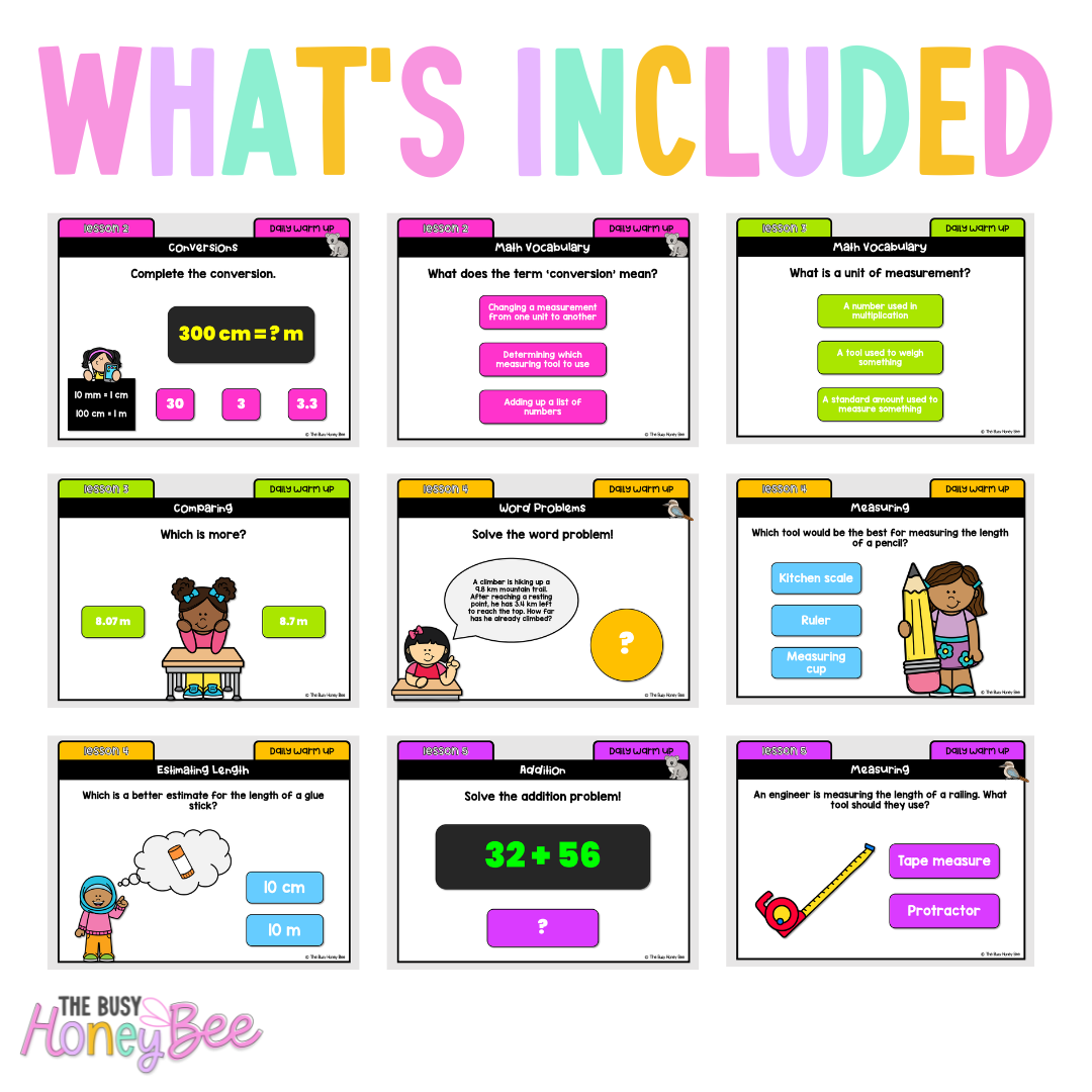 Multi Age 3-6 Year B Australian | NSW Math Daily Review | Warm-Up Term 1 Mega Bundle