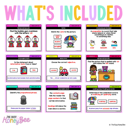 Stage 1 Year A Ultimate English Australian | NSW English Daily Review | Warm-Up Mega Bundle