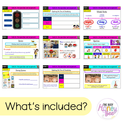 Multi Age K-2 Year A Term 3 English Teaching Slides Mega Bundle