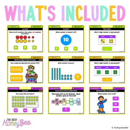 Multi Age K-2 Yr A Australian | NSW Math Daily Review Warm-Up Term 3 Mega Bundle