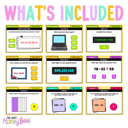 Stage 2 Year B Australian | NSW Math Daily Review | Warm-Up Term 2 Mega Bundle