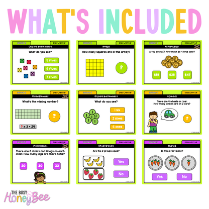 Multi Age K-2 Year B Australian | NSW Maths Daily Review | Warm-Up Unit 13