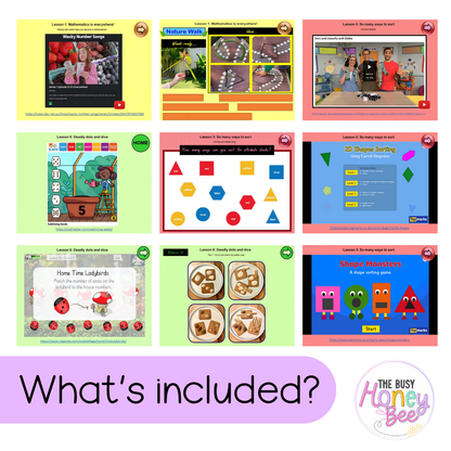 Early Stage 1 Term 1 Maths Mega Bundle
