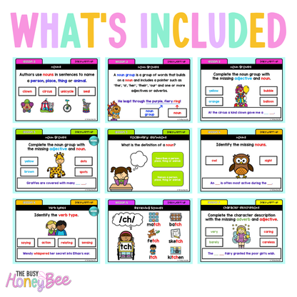 Stage 1 Year B Ultimate English Australian | NSW English Daily Review | Warm-Up Mega Bundle
