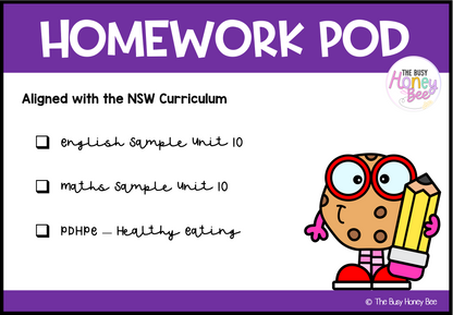 Early Stage 1 Homework/Learning Pod 10