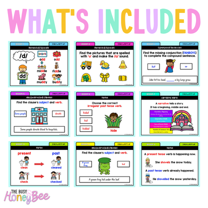 Stage 1 Year B Ultimate English Australian | NSW English Daily Review | Warm-Up Mega Bundle