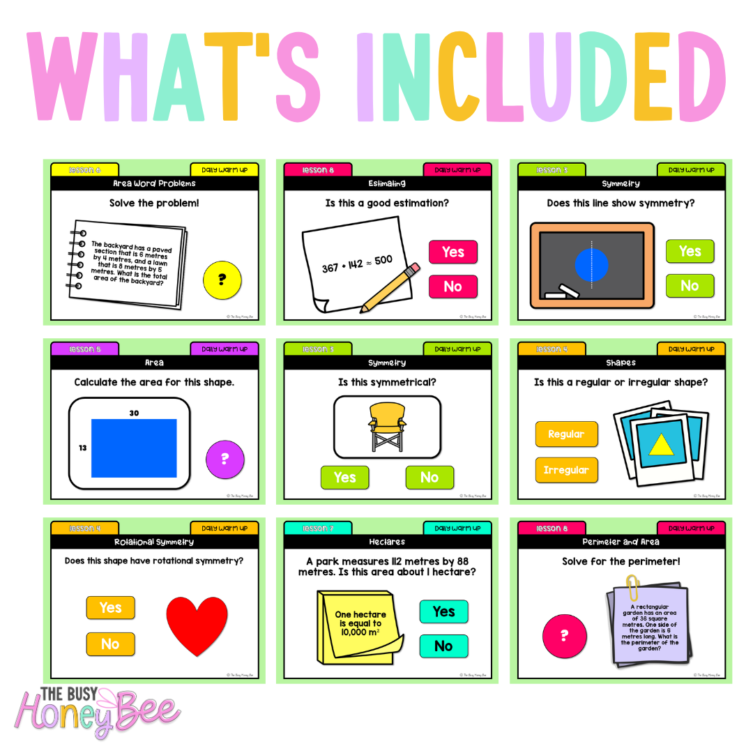 Stage 3 Year A Australian | NSW Math Daily Review | Warm-Up Unit 12