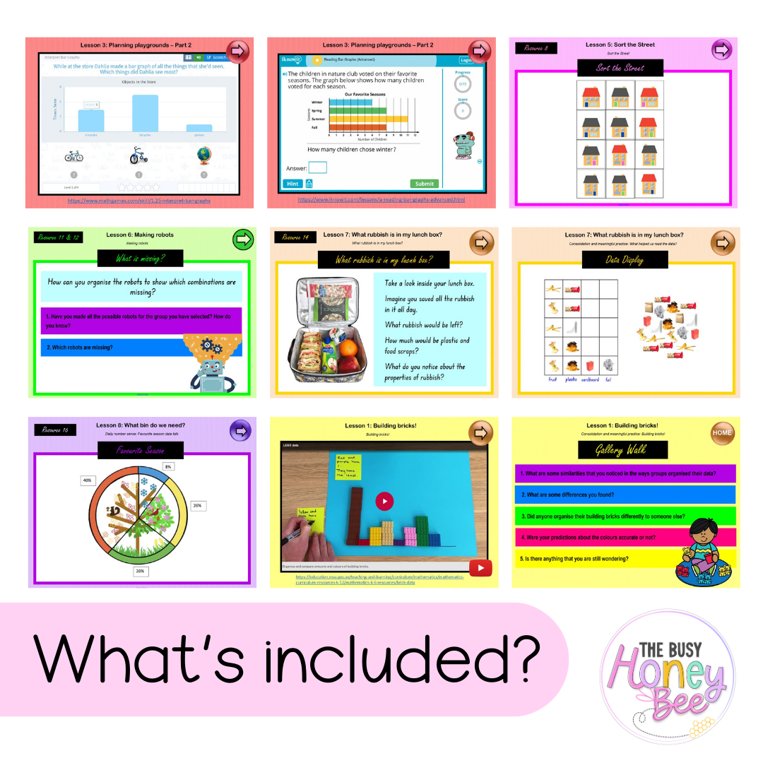 Stage 1 Year A Unit 18 Maths Teaching Slides