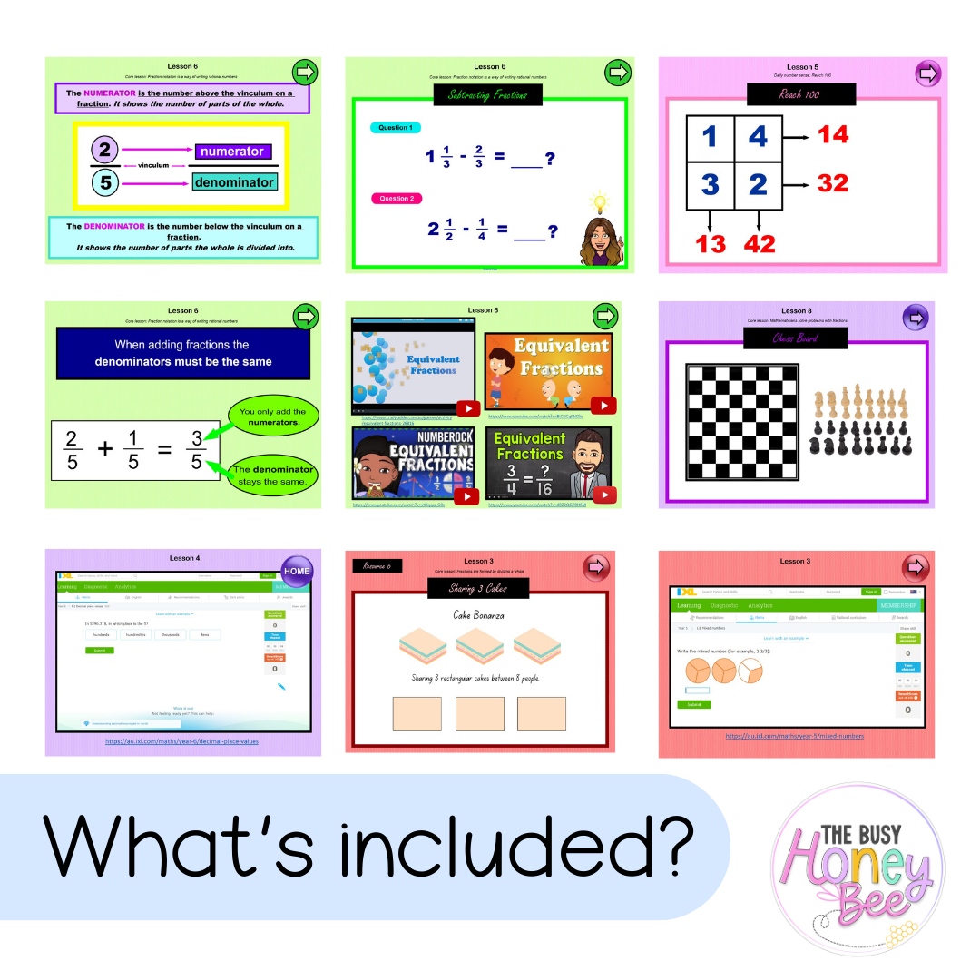 Stage 3 Year B Unit 24 Maths Teaching Slides