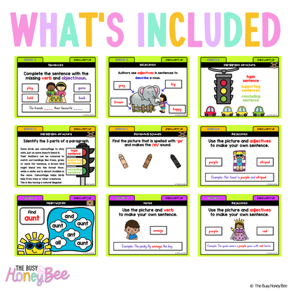 Multi Age K-2 Year B Australian | NSW English Daily Review | Warm-Up Unit 16