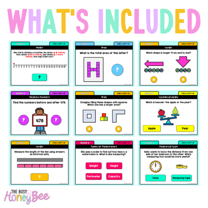 Stage 1 Year B Australian | NSW Math Daily Review | Warm-Up Term 3 Mega Bundle