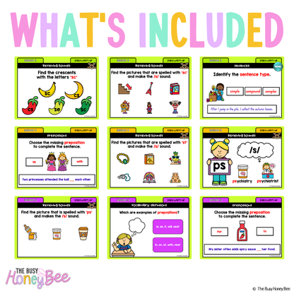 Multi Age K-2 Year B Australian | NSW English Daily Review | Warm-Up Unit 18
