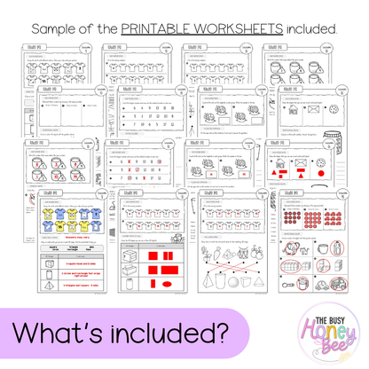 Early Stage 1 NSW Maths Worksheets Unit 19