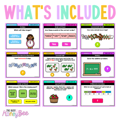 Early Stage 1 Australian | NSW Math Daily Review | Warm-Up Term 4 Mega Bundle