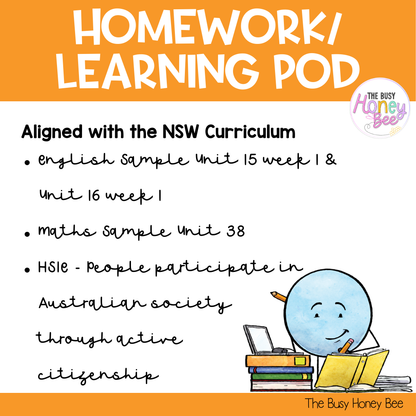 Stage 2 Year B Homework/Learning Pod 38