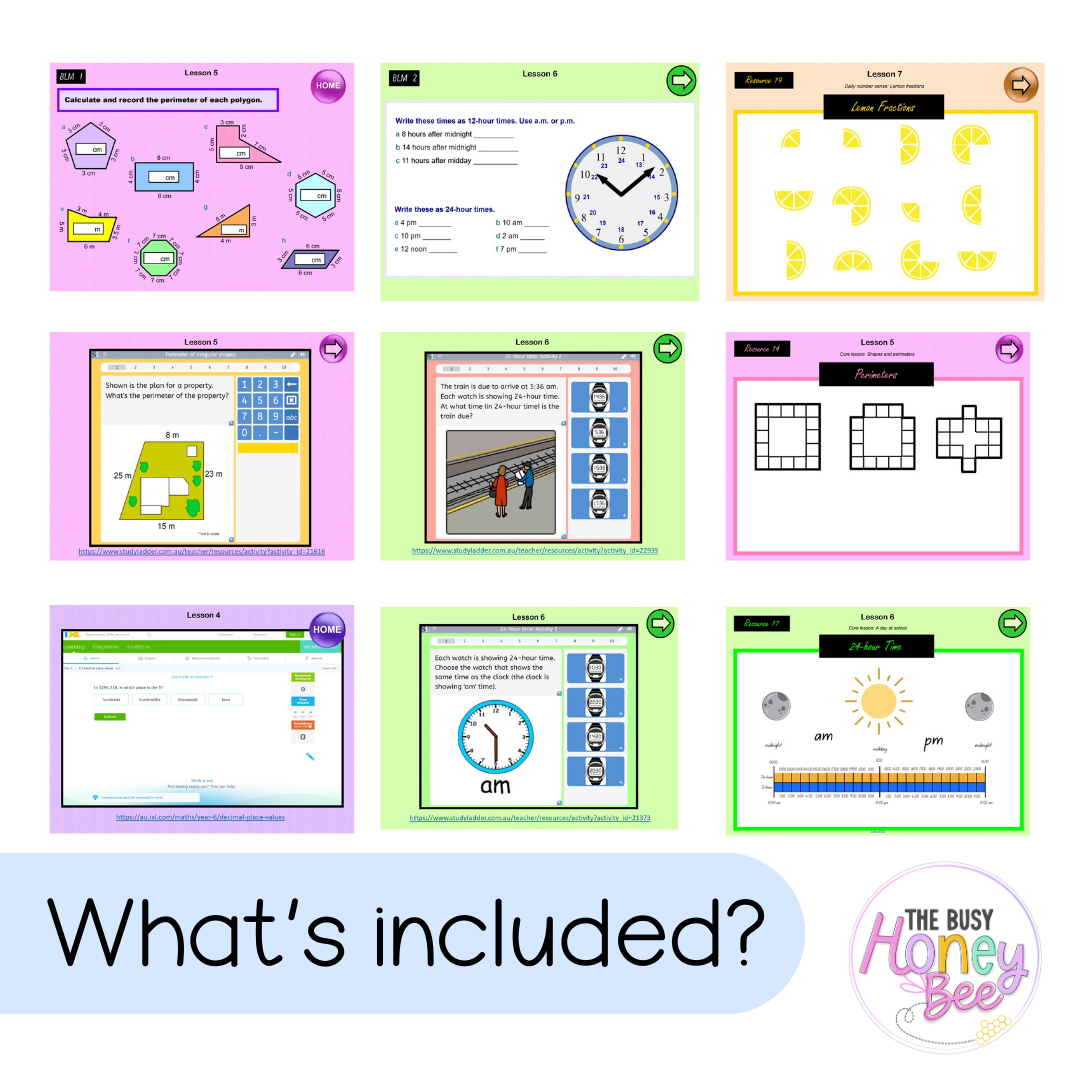 Stage 3 Year B Unit 23 Maths Teaching Slides