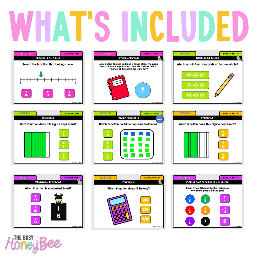 Multi Age 3-6 Year B Australian | NSW Math Daily Review | Warm-Up Term 1 Mega Bundle