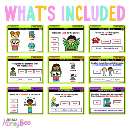 Multi Age K-2 Year B Ultimate English Australian | NSW English Daily Review | Warm-Up Mega Bundle